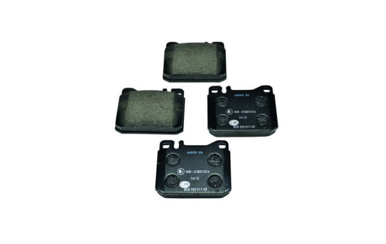 Brake Pad Set, disc brake 8DB 355 017-431 Hella