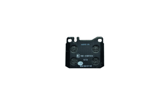 Brake Pad Set, disc brake 8DB 355 017-431 Hella, Image 2