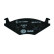 Brake Pad Set, disc brake 8DB 355 017-501 Hella Pagid GmbH, Thumbnail 3