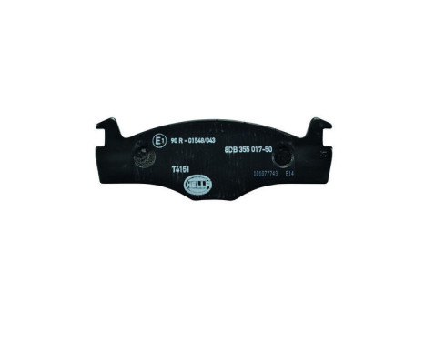 Brake Pad Set, disc brake 8DB 355 017-501 Hella, Image 2