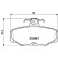 Brake Pad Set, disc brake 8DB 355 017-621 Hella