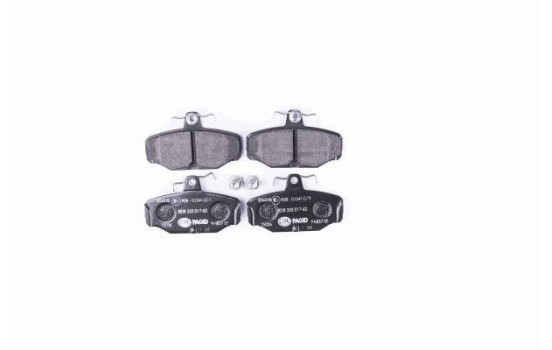 Brake Pad Set, disc brake 8DB 355 017-621 Hella, Image 2
