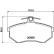 Brake Pad Set, disc brake 8DB 355 017-701 Hella Pagid GmbH