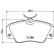 Brake Pad Set, disc brake 8DB 355 017-771 Hella, Thumbnail 4