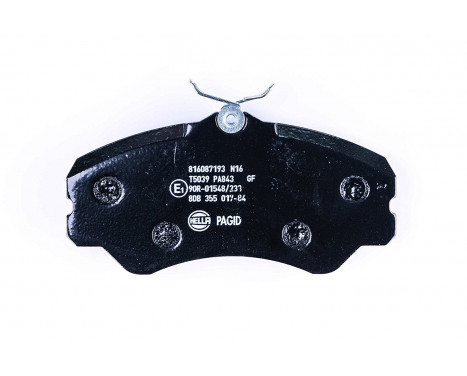 Brake Pad Set, disc brake 8DB 355 017-841 Hella Pagid GmbH, Image 3