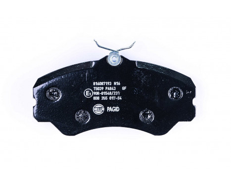 Brake Pad Set, disc brake 8DB 355 017-841 Hella, Image 3