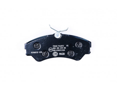 Brake Pad Set, disc brake 8DB 355 017-881 Hella, Image 3