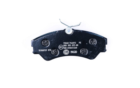 Brake Pad Set, disc brake 8DB 355 017-881 Hella, Image 3