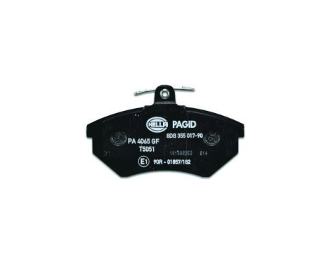 Brake Pad Set, disc brake 8DB 355 017-901 Hella Pagid GmbH, Image 3