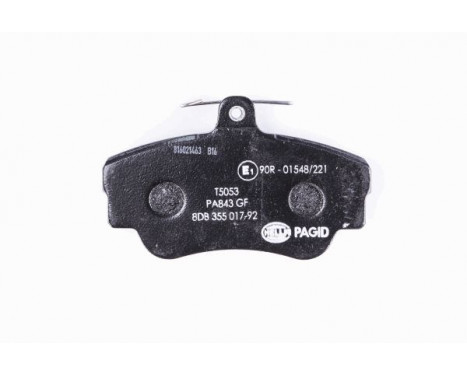 Brake Pad Set, disc brake 8DB 355 017-921 Hella, Image 2