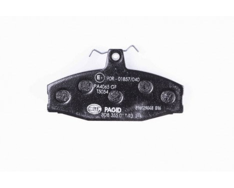 Brake Pad Set, disc brake 8DB 355 017-931 Hella, Image 2