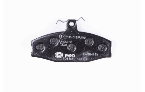 Brake Pad Set, disc brake 8DB 355 017-931 Hella, Image 2