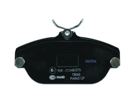 Brake Pad Set, disc brake 8DB 355 018-001 Hella Pagid GmbH, Image 3