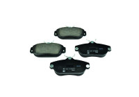 Brake Pad Set, disc brake 8DB 355 018-001 Hella