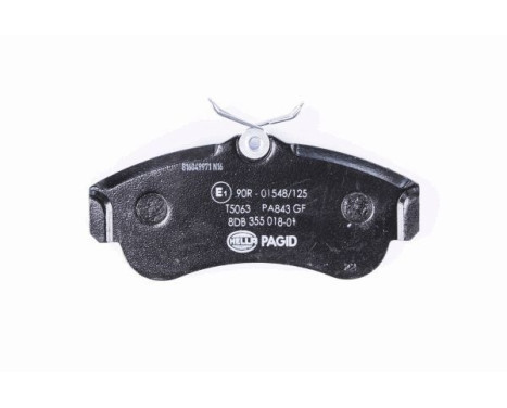 Brake Pad Set, disc brake 8DB 355 018-011 Hella Pagid GmbH, Image 6