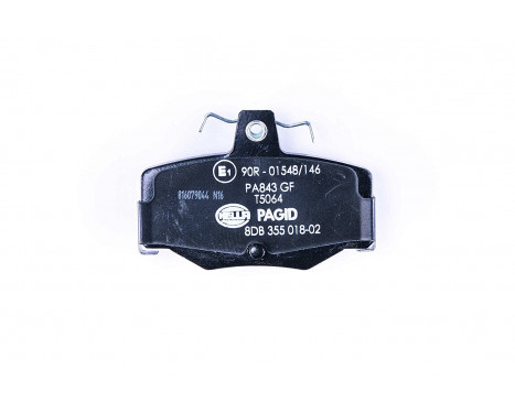 Brake Pad Set, disc brake 8DB 355 018-021 Hella Pagid GmbH, Image 3