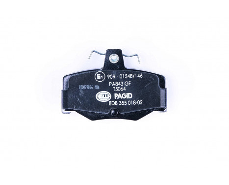 Brake Pad Set, disc brake 8DB 355 018-021 Hella, Image 3