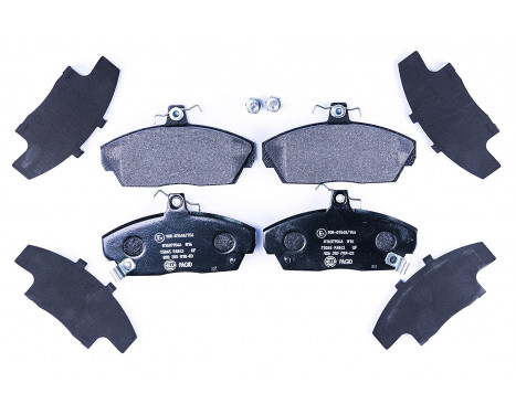 Brake Pad Set, disc brake 8DB 355 018-031 Hella