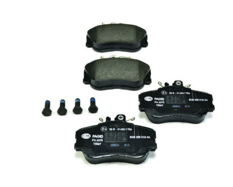 Brake Pad Set, disc brake 8DB 355 018-041 Hella Pagid GmbH, Image 2