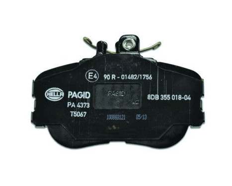Brake Pad Set, disc brake 8DB 355 018-041 Hella Pagid GmbH, Image 3