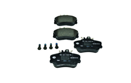 Brake Pad Set, disc brake 8DB 355 018-041 Hella