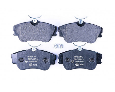 Brake Pad Set, disc brake 8DB 355 018-071 Hella