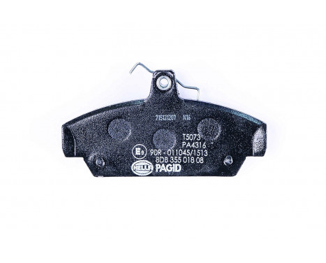 Brake Pad Set, disc brake 8DB 355 018-081 Hella Pagid GmbH, Image 3
