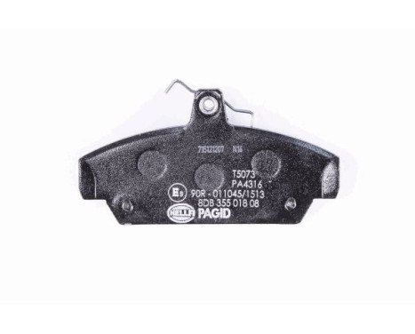 Brake Pad Set, disc brake 8DB 355 018-081 Hella Pagid GmbH, Image 6
