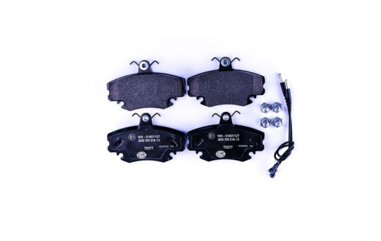 Brake Pad Set, disc brake 8DB 355 018-131 Hella, Image 4