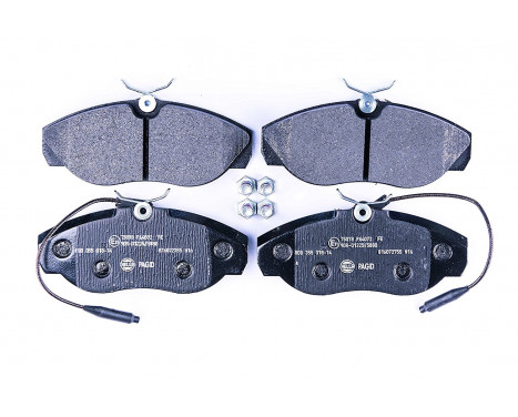 Brake Pad Set, disc brake 8DB 355 018-141 Hella