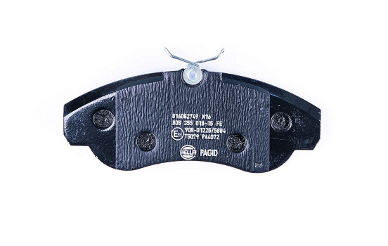 Brake Pad Set, disc brake 8DB 355 018-151 Hella, Image 3