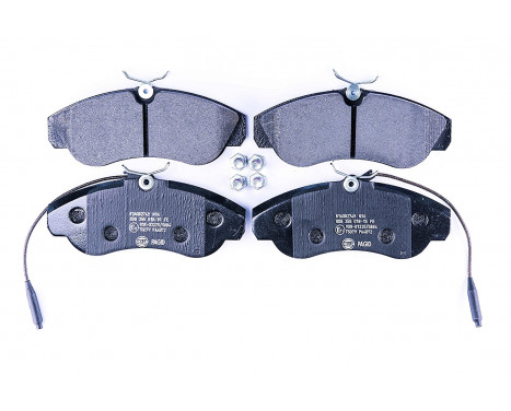 Brake Pad Set, disc brake 8DB 355 018-151 Hella