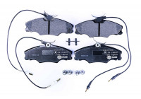 Brake Pad Set, disc brake 8DB 355 018-201 Hella