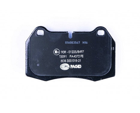 Brake Pad Set, disc brake 8DB 355 018-211 Hella, Image 3