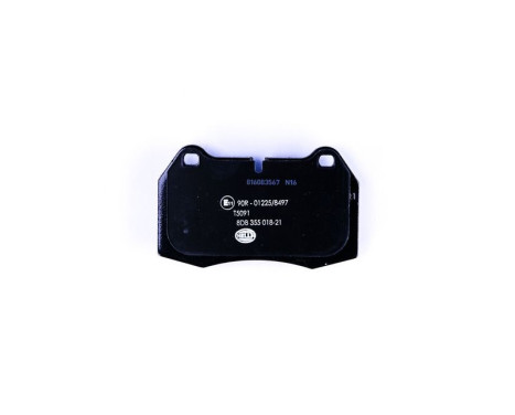 Brake Pad Set, disc brake 8DB 355 018-211 Hella, Image 5