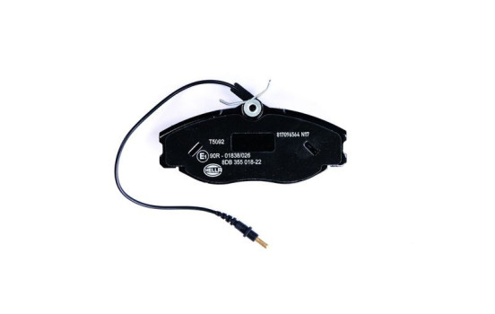 Brake Pad Set, disc brake 8DB 355 018-221 Hella, Image 5