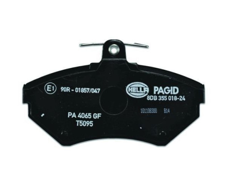 Brake Pad Set, disc brake 8DB 355 018-241 Hella Pagid GmbH, Image 3