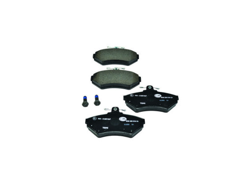 Brake Pad Set, disc brake 8DB 355 018-241 Hella