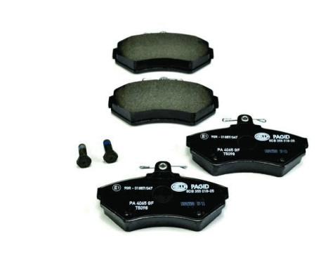 Brake Pad Set, disc brake 8DB 355 018-251 Hella Pagid GmbH, Image 2