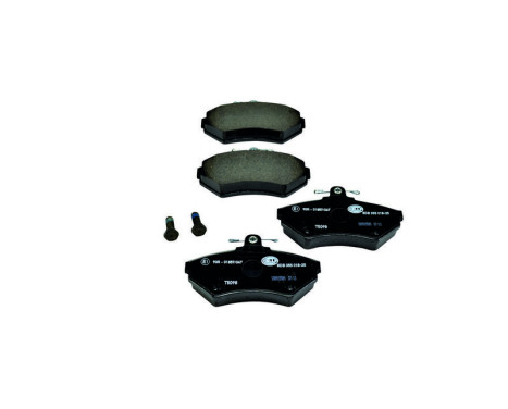 Brake Pad Set, disc brake 8DB 355 018-251 Hella