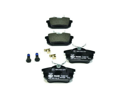 Brake Pad Set, disc brake 8DB 355 018-271 Hella Pagid GmbH, Image 2