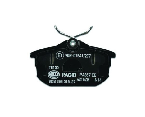 Brake Pad Set, disc brake 8DB 355 018-271 Hella Pagid GmbH, Image 3