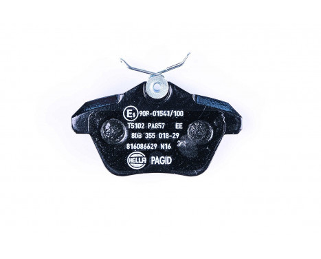 Brake Pad Set, disc brake 8DB 355 018-291 Hella Pagid GmbH, Image 3