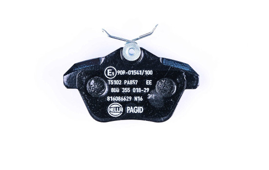 Brake Pad Set, disc brake 8DB 355 018-291 Hella, Image 3