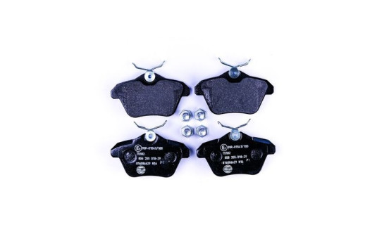 Brake Pad Set, disc brake 8DB 355 018-291 Hella, Image 4