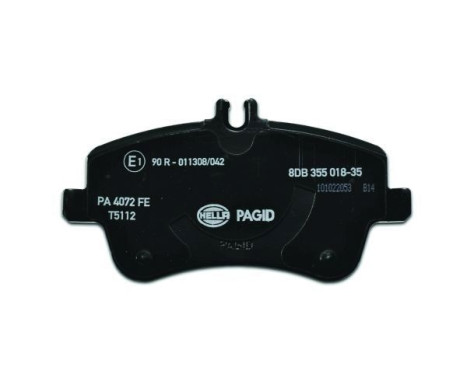 Brake Pad Set, disc brake 8DB 355 018-351 Hella Pagid GmbH, Image 3