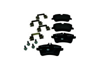 Brake Pad Set, disc brake 8DB 355 018-351 Hella