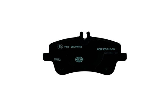 Brake Pad Set, disc brake 8DB 355 018-351 Hella, Image 2