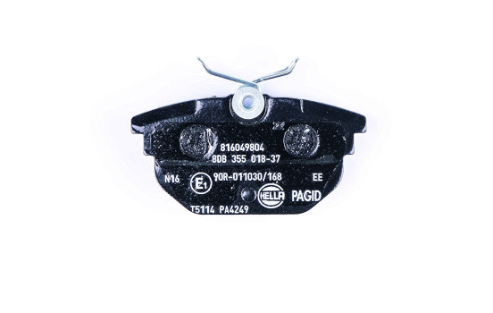 Brake Pad Set, disc brake 8DB 355 018-371 Hella, Image 3
