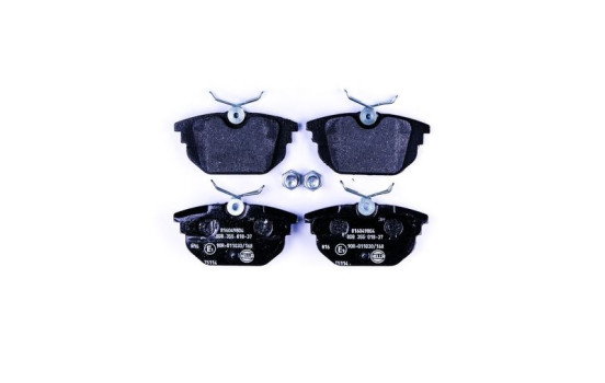 Brake Pad Set, disc brake 8DB 355 018-371 Hella, Image 4